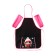 Apron for labor + sleevens, 535 x 445 mm, Hatber "Kitten in a hat" with a black pocket nfn_35115