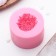 Mold "Pink Bouquet", 6.5 × 4.5 cm, pink color