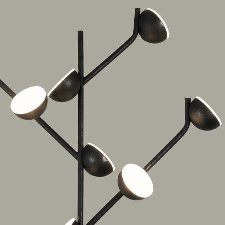Bra Mantra Adn, LED, 24W, 1100LM, 3000K, 370x86x480 mm, black color-2