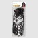 Carnival gloves openwork, black, short color
