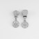 Automatic castle for lightning "Tractor", No. 8, decorative, 10 pcs, Nickel color