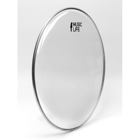 Plastic for the drum of Music Life 14 inches, transparent-1