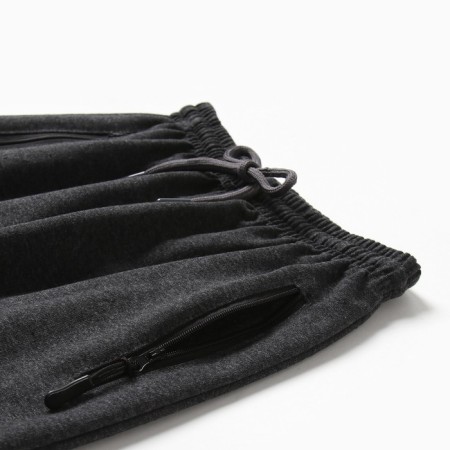 Pants for a boy, dark gray color, height 140 cm-1