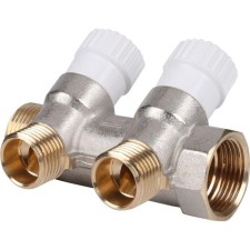 Коллектор распределительный STOUT SMB 6851 341202, 3/4", 2 выхода, 1/2"