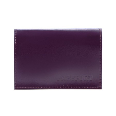 Passport cover, purple color