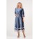 Women's dress, size 66, gray color