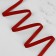 Velvet tape, 10 mm, 18 ± 1 m, color red No. 40