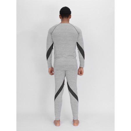 Thermal underwear is male, size 54-56, the color is light gray-7