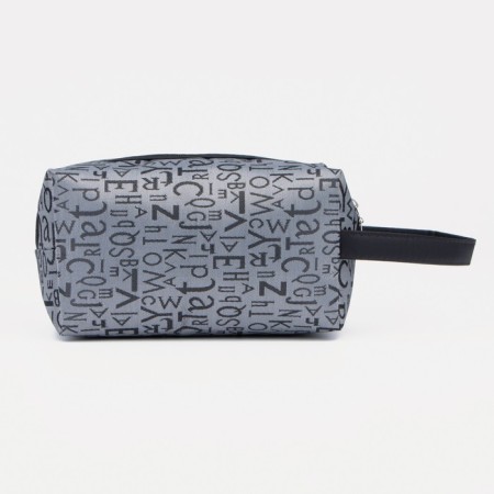 Lightning cosmetic bag, gray color-1