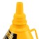 Plastic funnel Denzel, 135 mm with a metal sieve, a flexible tip and a non -pierce 9880