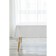 Tablecloth, size 150x150 cm, white color