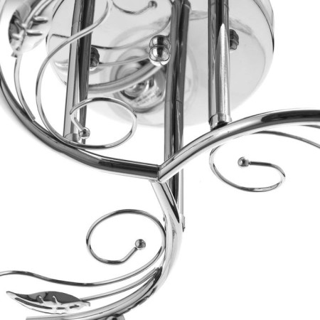 Economic light chandelier 30101/3 3x60W E27, chrome, 59x59x28 cm-3
