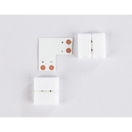 Corner L for LED tape 5050 12/24V (2 contacts) GS6551, 10 pcs-1