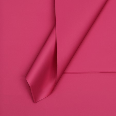 Flower film tinted, matte, carmine with pink, 58 x 58 cm, 70 μm