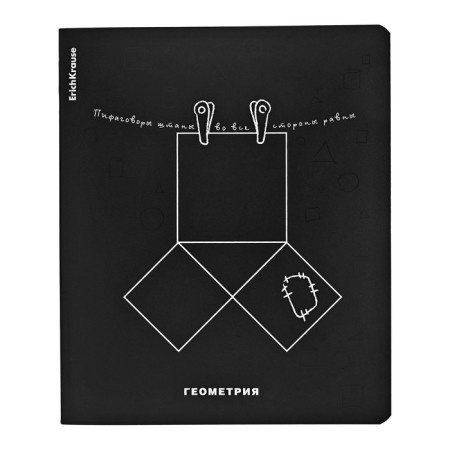 A set of subject notebooks 48 sheets, 12 pieces, Erichkrause "Ves in the root", plastic cover silk-screen covers, Blok Offset 100%, information block-17