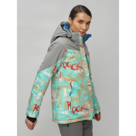 Ski suit, size 42, turquoise color-29