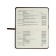 Pocket Dated 2024, 155 x 95 mm, 64 sheets, Devente.emblem, solid cover of artificial leather, cream block 70 g/m2, brown