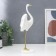 Souvenir Polystone "White Heron - Preparation for flight" 33x8.7x22 cm