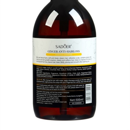 Shampoo against hair loss, with ginger, 500 ml-1