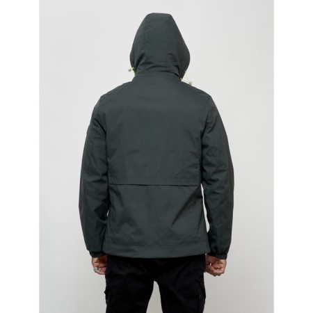 Sports male jacket, size 50, dark gray color-8