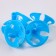 Holder-capture for balls, d = 5 mm, blue color, set of 100 pcs.
