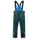 Ski pants for a girl, height 110 cm, dark green color
