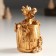 Polystone souvenir "Bronze Dragon in a barrel with coins" MIX 6.1x4.8x9 cm