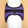 Cluck K7 soft reflective, size m, og 52-66 cm, weight 9.5-17.5 kg, purple