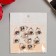 Decor Metal for creativity "Text" (A35087) 2.2x1.7 cm