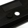 Aquarium "rectangular" with a lid, 50 liters, 51 x 27 x 35/40 cm, black