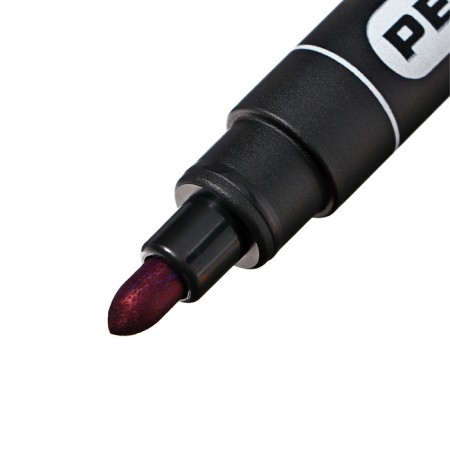 Permanent marker 5.0 mm centropen 8566, line 2.5 mm, blue color-6