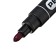 Permanent marker 5.0 mm centropen 8566, line 2.5 mm, blue color