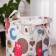 Basket for toys "owls"