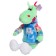 Soft toy "Dragon Lime in a sweatshirt", 25 cm, lightning color