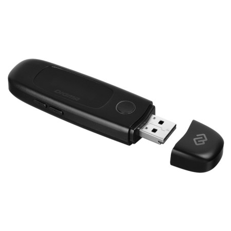 Flash Digma U4 8GB Black/0.91 "/FM/MicrosDHC-8