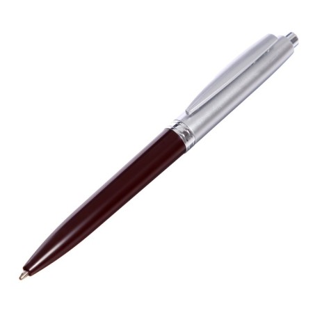 Automatic ballpoint handle, 0.5 mm, blue rod, brown case-1