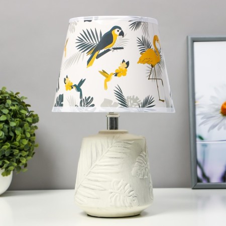 Gamma table lamp E14 15W gray 32x20x20cm Risalux