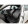 Auto-Cherkhly for Skoda Octavia A5, (40/60), with an armrest, 2008-2013, rhombus, eco-leather, set