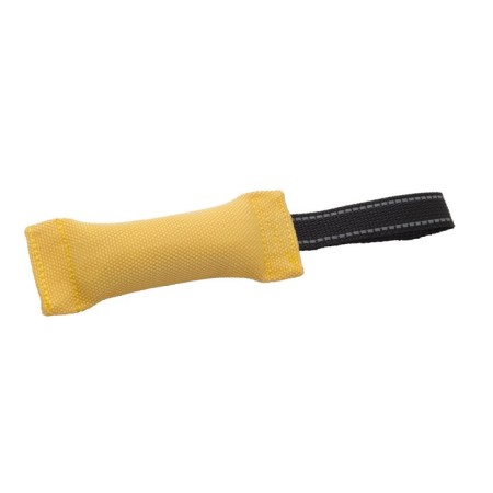 A toy-mourgeon from a hose length 17 cm, width 6 cm, yellow