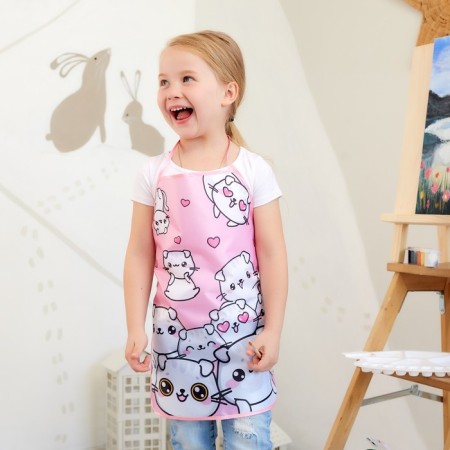 Apron Children's Ethel "Lovely Cats", 49 x 39 cm-4