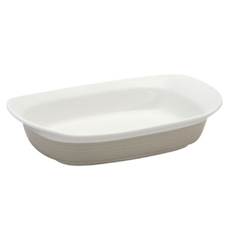 Rectangular baking form, beige color, 0.8 l