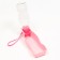 Walking auto -pound with a curly bottle, 250 ml, pink