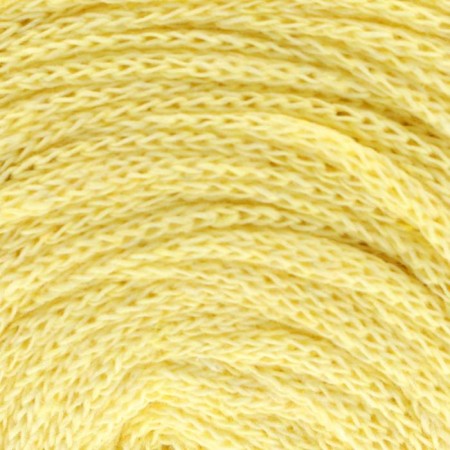 Ribbon yarn 40% polyester, 60% cotton 125m/250g (754 St. Yellow)