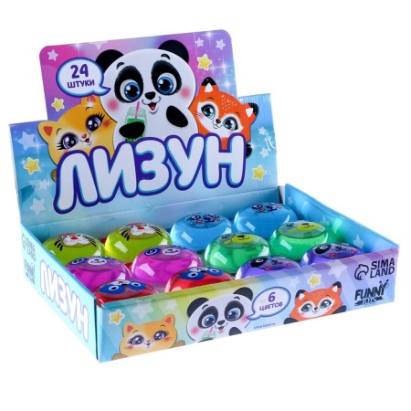 Lizun "beasts", hard, mix color-3
