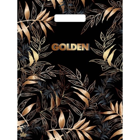 Gold Forest Package, polyethylene, with a cut pen, 40 x 31 cm, 30 μm