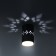 Lamp OL10 LD GX53 BK black, backlight 1 w 1x15W 8x8x12 cm