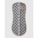 Diamond cocoon on the lightning of the top -down top -down top, height is 56 cm, the color is gray