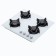 Hon surface Delvento V60N41C111, gas, 4 burners, white
