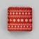 Bearbox, confectionery packaging, "Happy New Year!", 9 x 9 x 3 cm, New Year