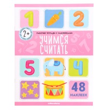 Workbooks with stickers 